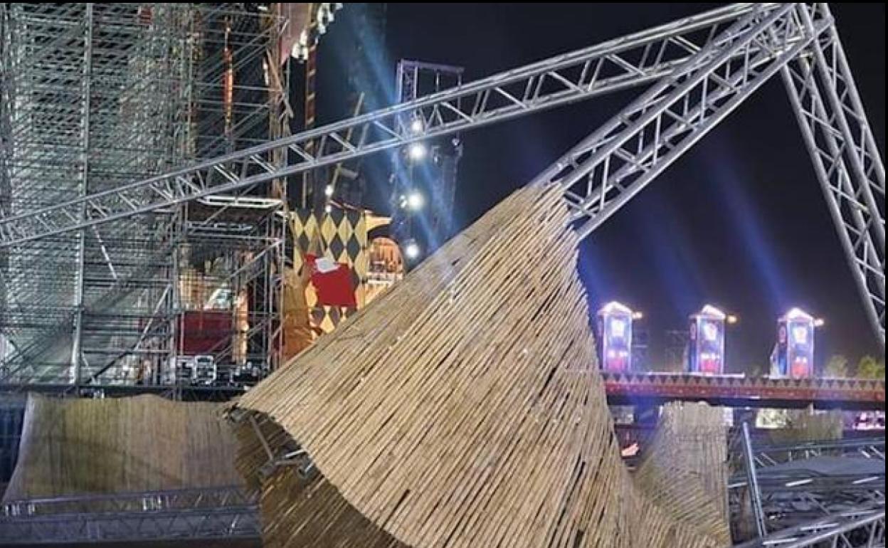 Medusa festival site after the incident. 