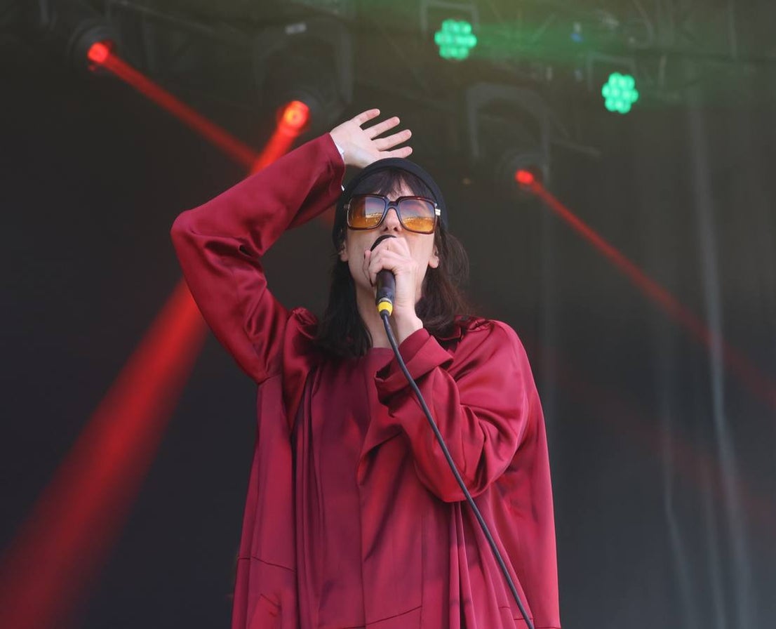 Sylvie Kreusch, on Friday at Andalucía Big Festival 