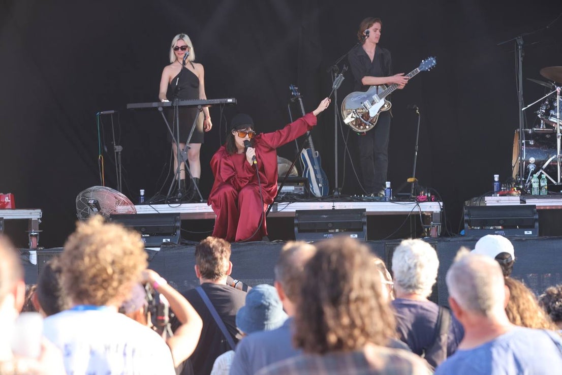Sylvie Kreusch, on Friday at Andalucía Big Festival 