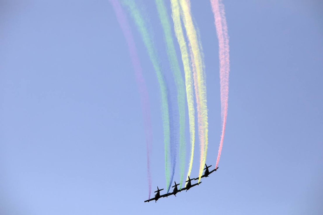 From the early hours of Sunday morning the Torre del Mar beach, on the the Costa del Sol, was full of people waiting to see what is already recognised as one of the best air festivals in Europe. 