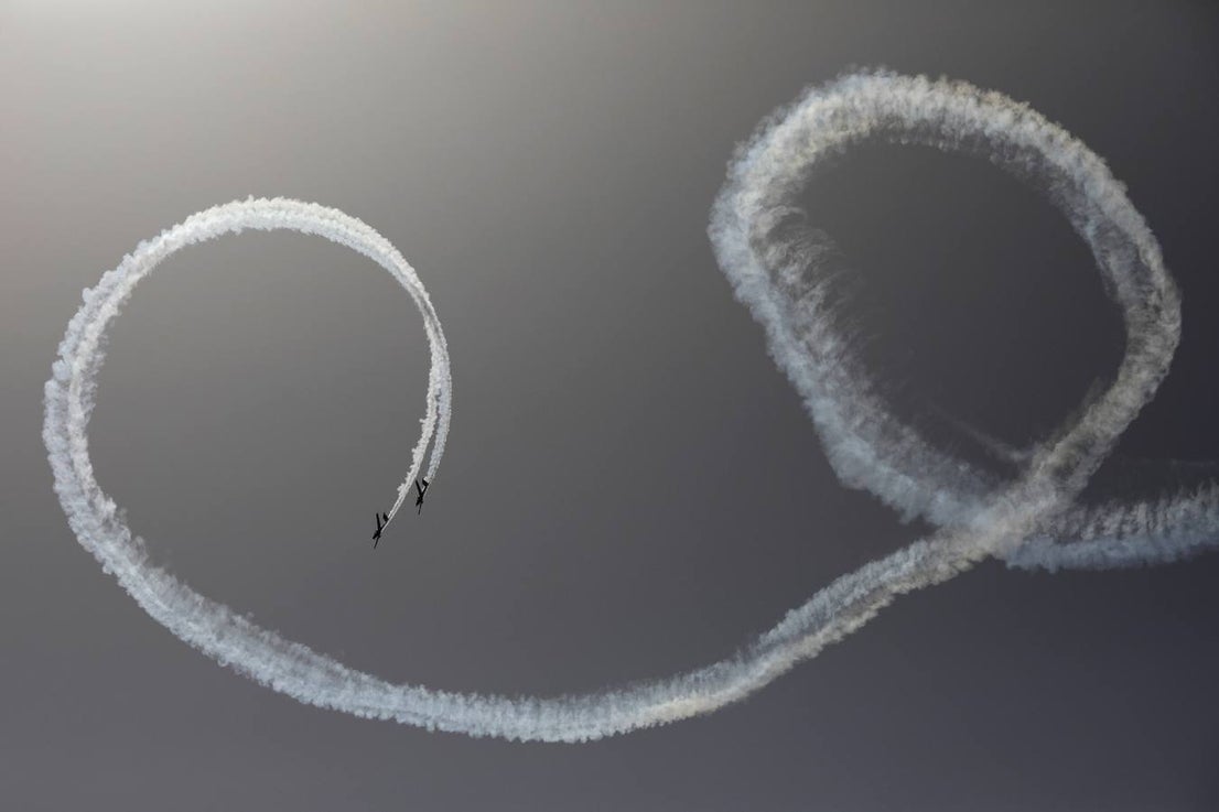 From the early hours of Sunday morning the Torre del Mar beach, on the the Costa del Sol, was full of people waiting to see what is already recognised as one of the best air festivals in Europe. 