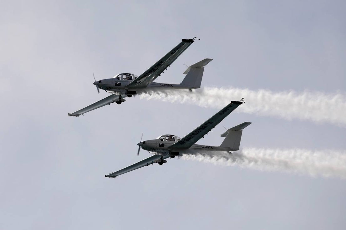 From the early hours of Sunday morning the Torre del Mar beach, on the the Costa del Sol, was full of people waiting to see what is already recognised as one of the best air festivals in Europe. 