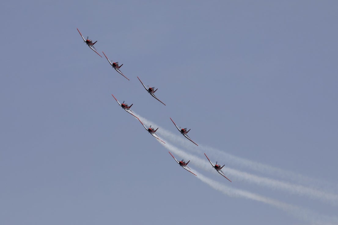 From the early hours of Sunday morning the Torre del Mar beach, on the the Costa del Sol, was full of people waiting to see what is already recognised as one of the best air festivals in Europe. 