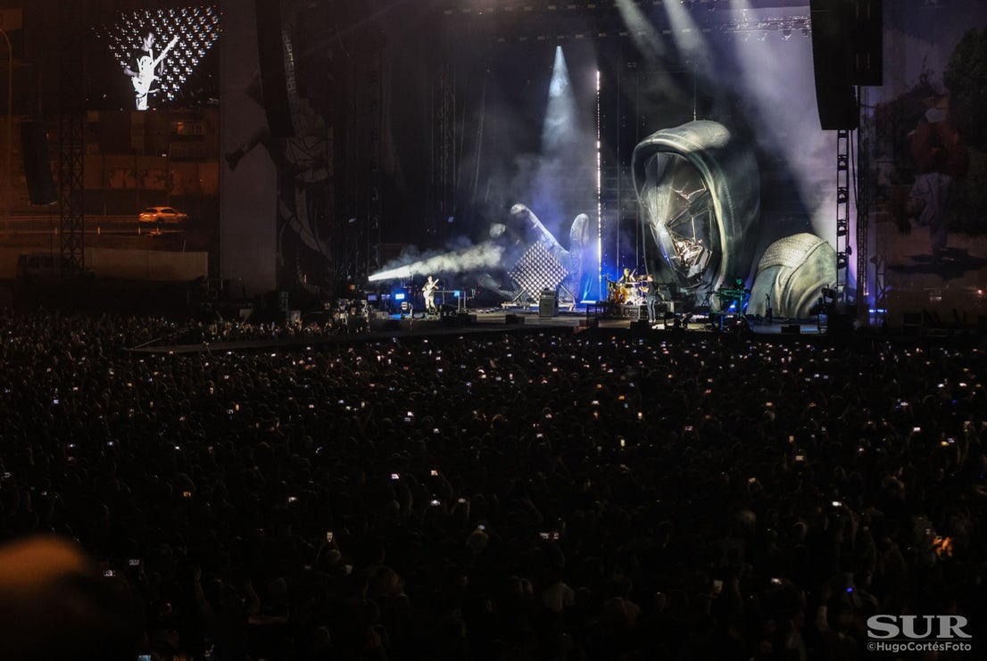 Muse at Malaga's Andalucía Big Festival