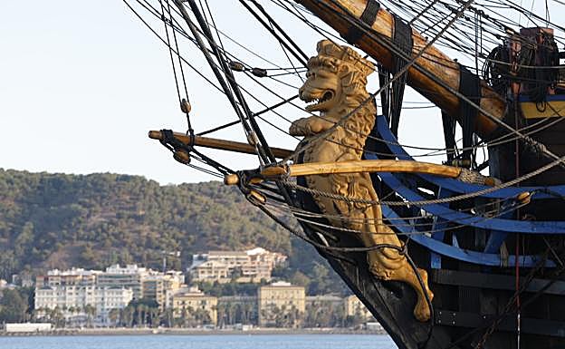 Imagen principal - The Götheborg in Malaga.