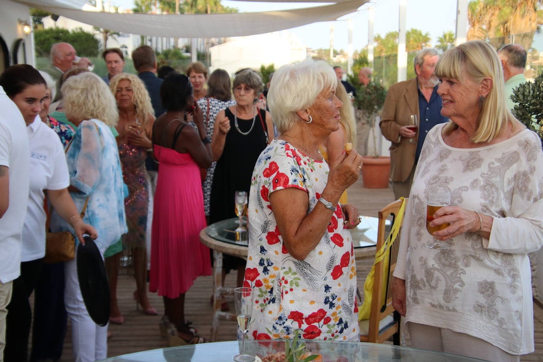 Tuesday’s gala dinner for the Costa Press Club's 20th anniversary was attended by members and guests, including representatives of the Spanish press association and Malaga University