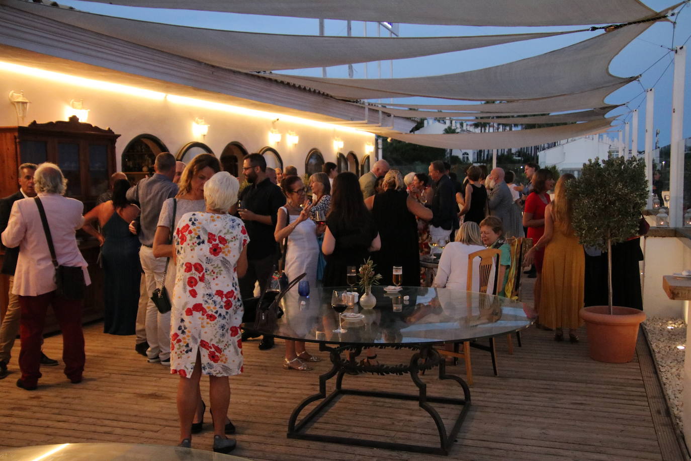 Tuesday’s gala dinner for the Costa Press Club's 20th anniversary was attended by members and guests, including representatives of the Spanish press association and Malaga University
