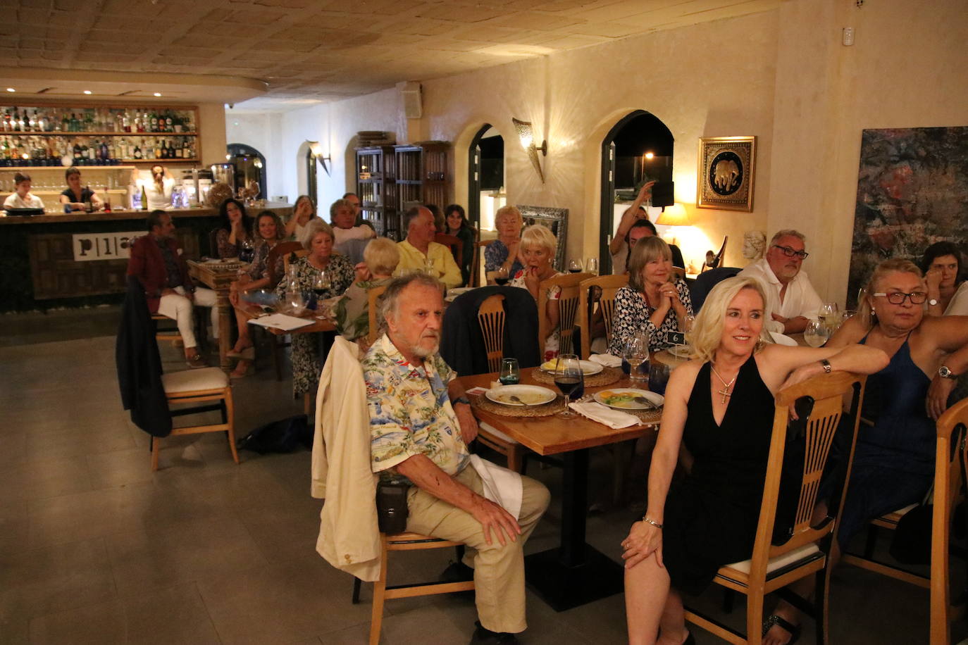 Tuesday’s gala dinner for the Costa Press Club's 20th anniversary was attended by members and guests, including representatives of the Spanish press association and Malaga University