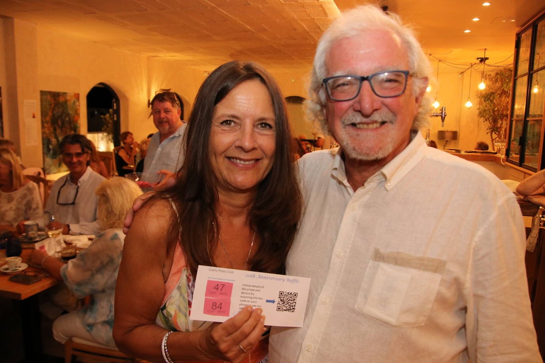 Tuesday’s gala dinner for the Costa Press Club's 20th anniversary was attended by members and guests, including representatives of the Spanish press association and Malaga University