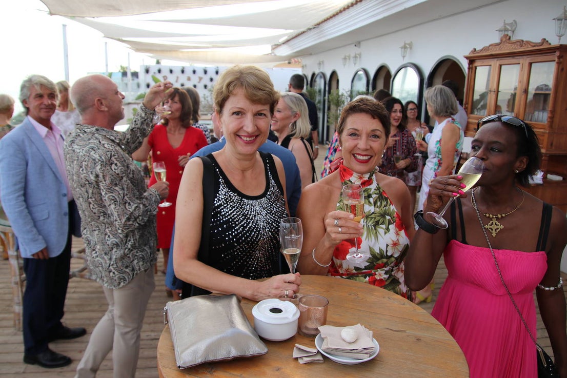 Tuesday’s gala dinner for the Costa Press Club's 20th anniversary was attended by members and guests, including representatives of the Spanish press association and Malaga University