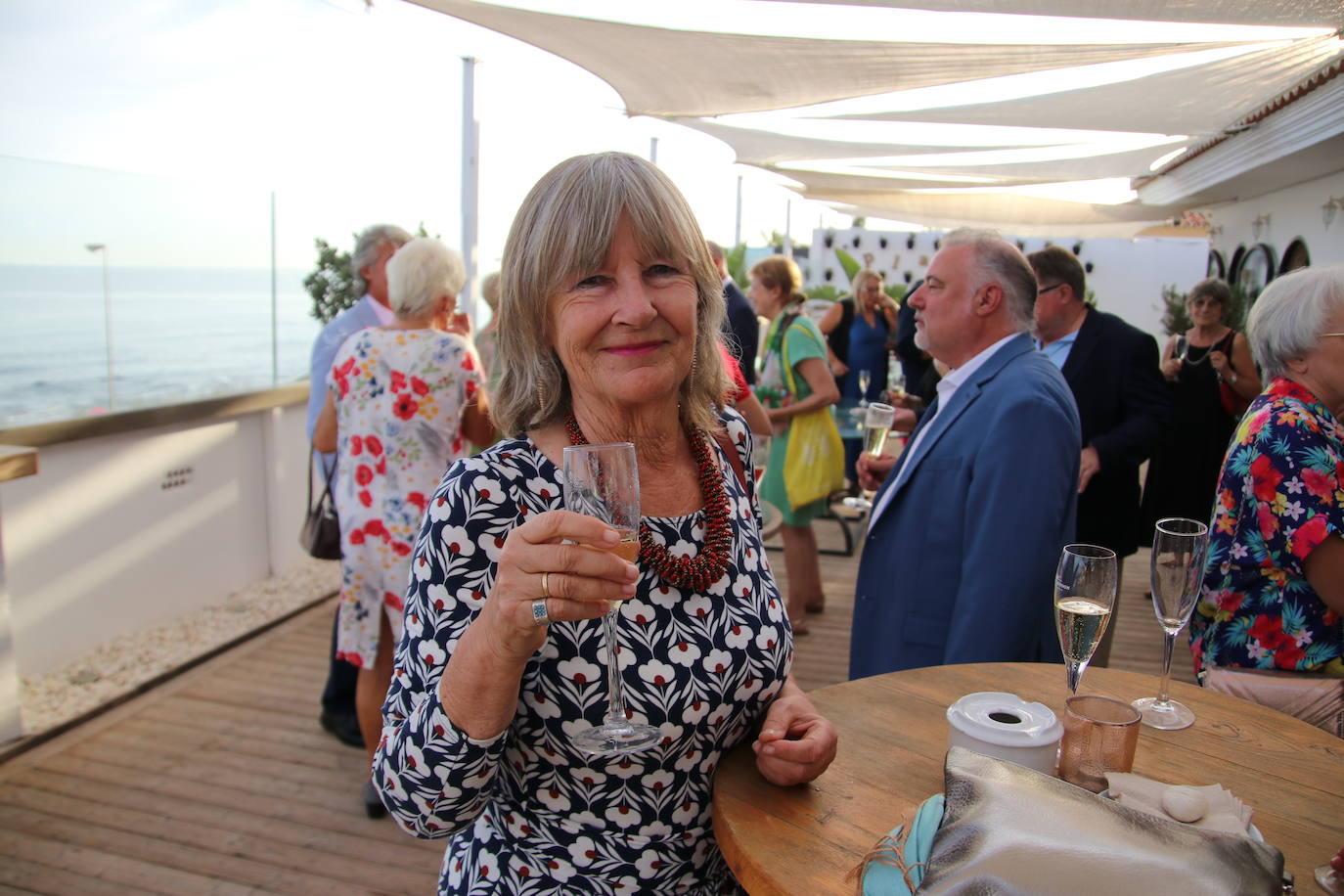 Tuesday’s gala dinner for the Costa Press Club's 20th anniversary was attended by members and guests, including representatives of the Spanish press association and Malaga University
