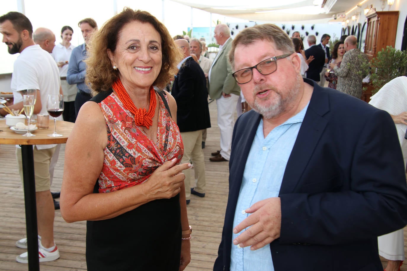 Tuesday’s gala dinner for the Costa Press Club's 20th anniversary was attended by members and guests, including representatives of the Spanish press association and Malaga University