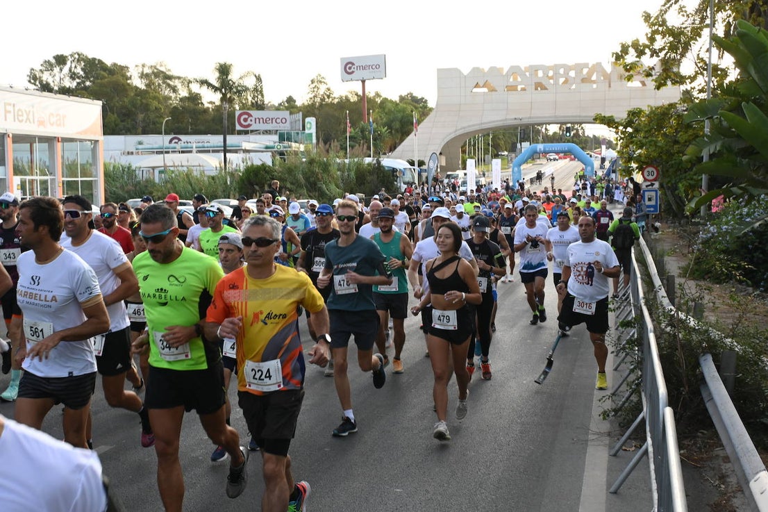 Some 655 people took part in the race, with five runners completing the event in under an hour and ten minutes.