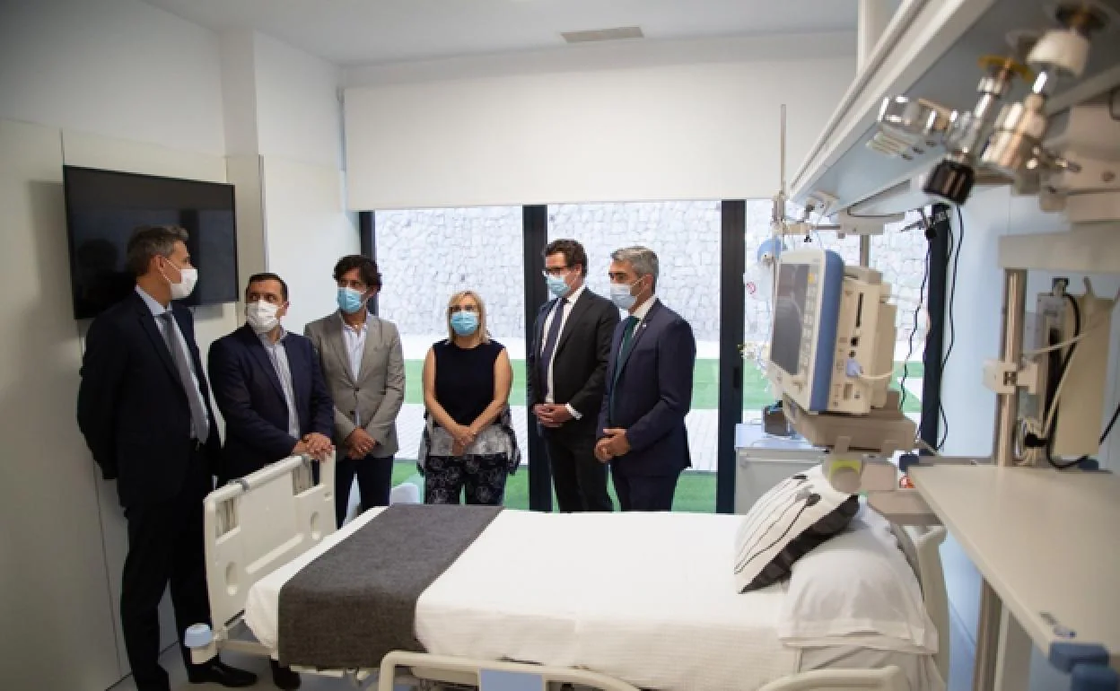 The new wing of the Xanit Hospital in Benalmádena was opened on Friday. 