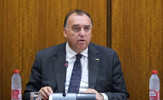 Arturo Bernal, in the Andalusian parliament.