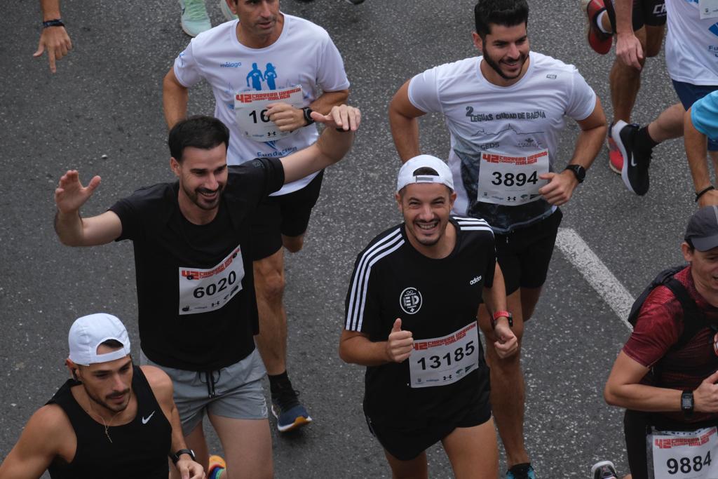 Nearly 10,000 athletes took part in the 42nd Carrera Urbana Ciudad de Málaga. 