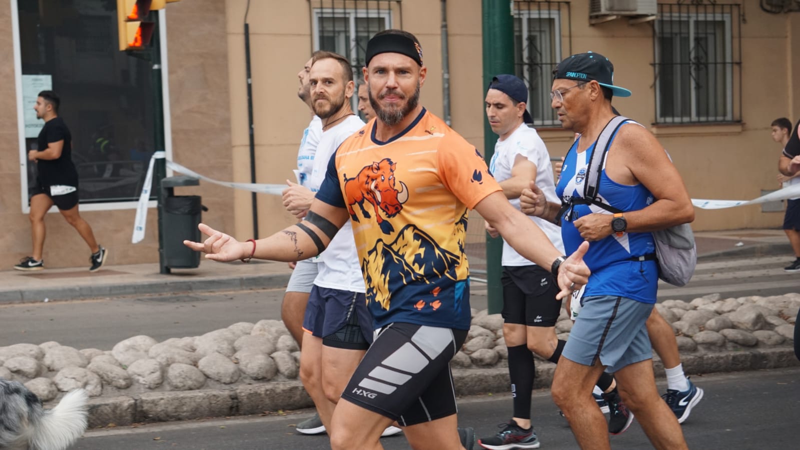 Nearly 10,000 athletes took part in the 42nd Carrera Urbana Ciudad de Málaga. 