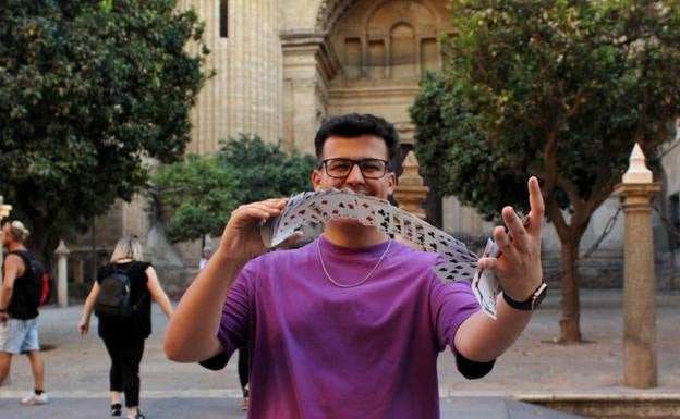 Malaga magician Adrian Lima goes viral on TikTok with over 845,000 followers