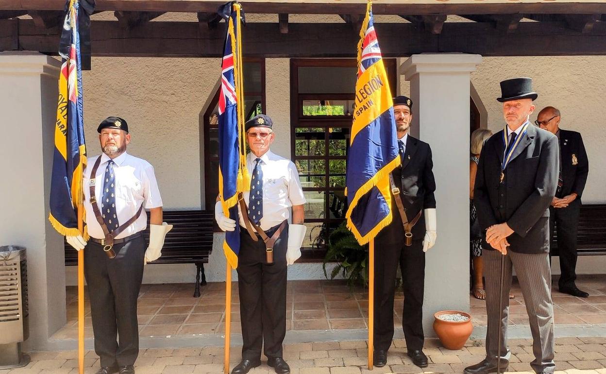 The Royal British Legion Spain South at a recent event. 