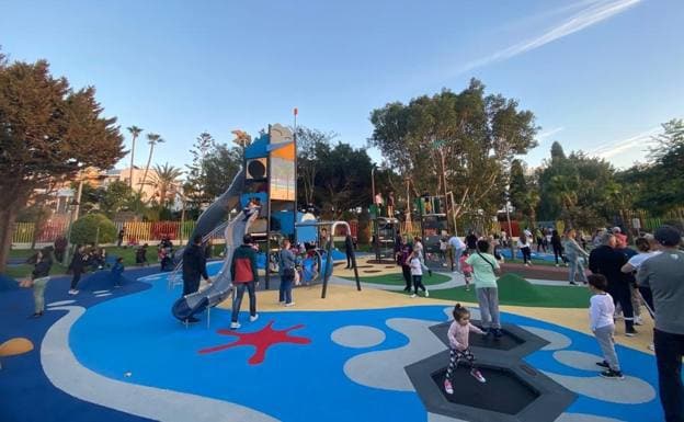 Fun and games as Nerja&#039;s Verano Azul playground reopens after 18 months