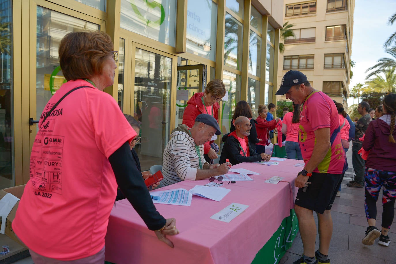 Wave of pink in Marbella as more than 3,000 take part in cancer awareness walk
