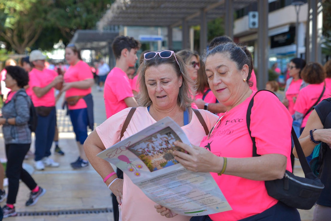 Wave of pink in Marbella as more than 3,000 take part in cancer awareness walk