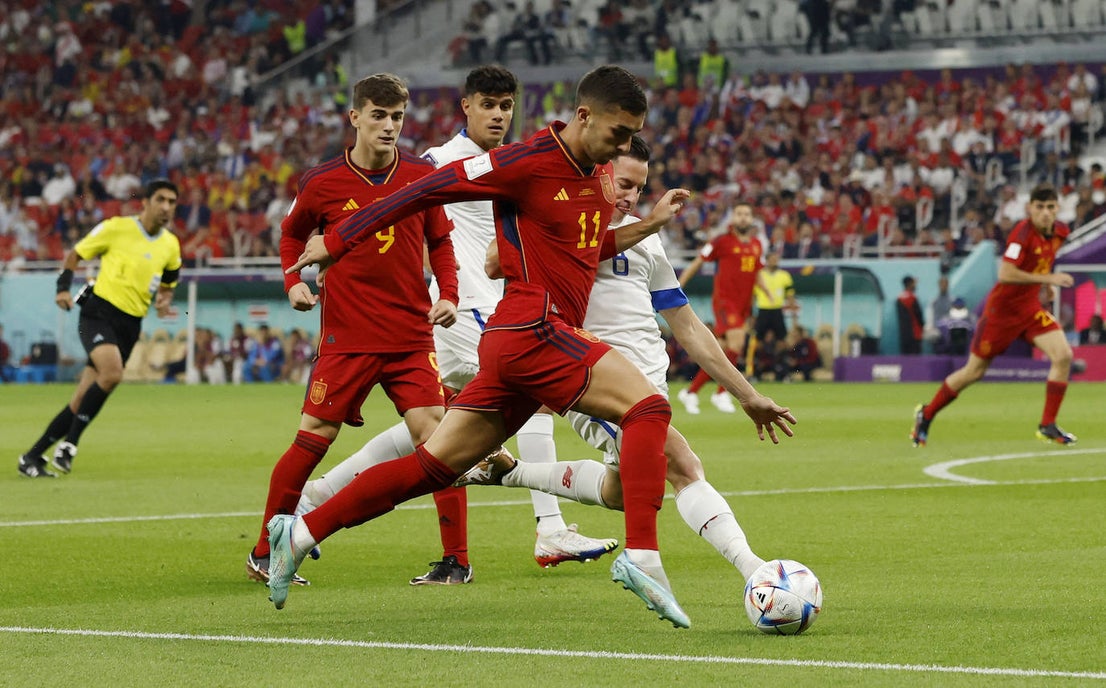 Group Stage - Group E game at the Al Thumama stadium in Qatar this Wednesday, 23 November