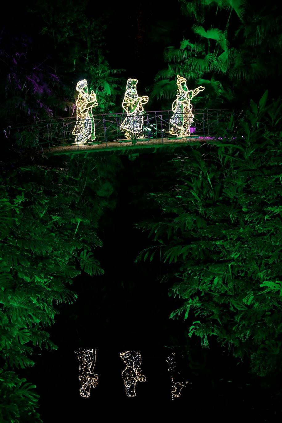 The Journey of the Star from the East, the new festive spectacular at Malaga's La Concepción botanical garden, can be visited until 8 January 2023.