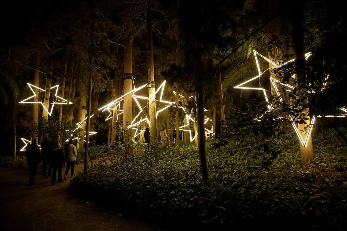 The Journey of the Star from the East, the new festive spectacular at Malaga's La Concepción botanical garden, can be visited until 8 January 2023. 