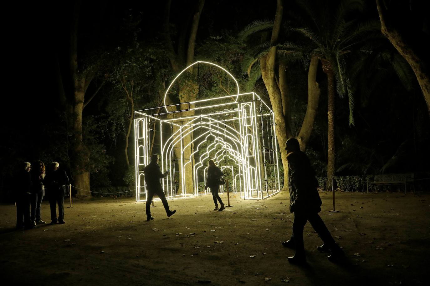 The Journey of the Star from the East, the new festive spectacular at Malaga's La Concepción botanical garden, can be visited until 8 January 2023.