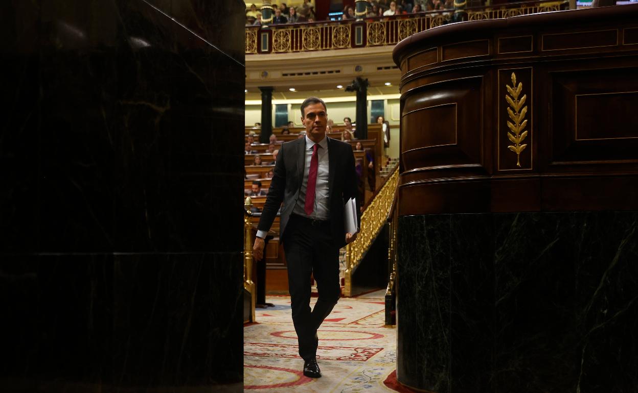 Prime Minister Pedro Sánchez last week. 