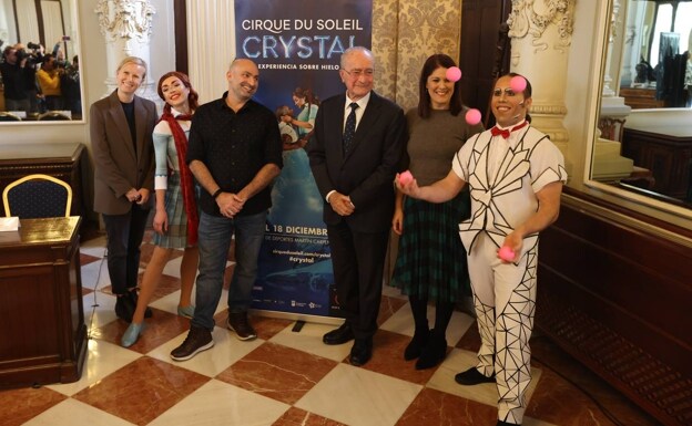 Cirque du Soleil transforms Malaga sports arena into ice palace