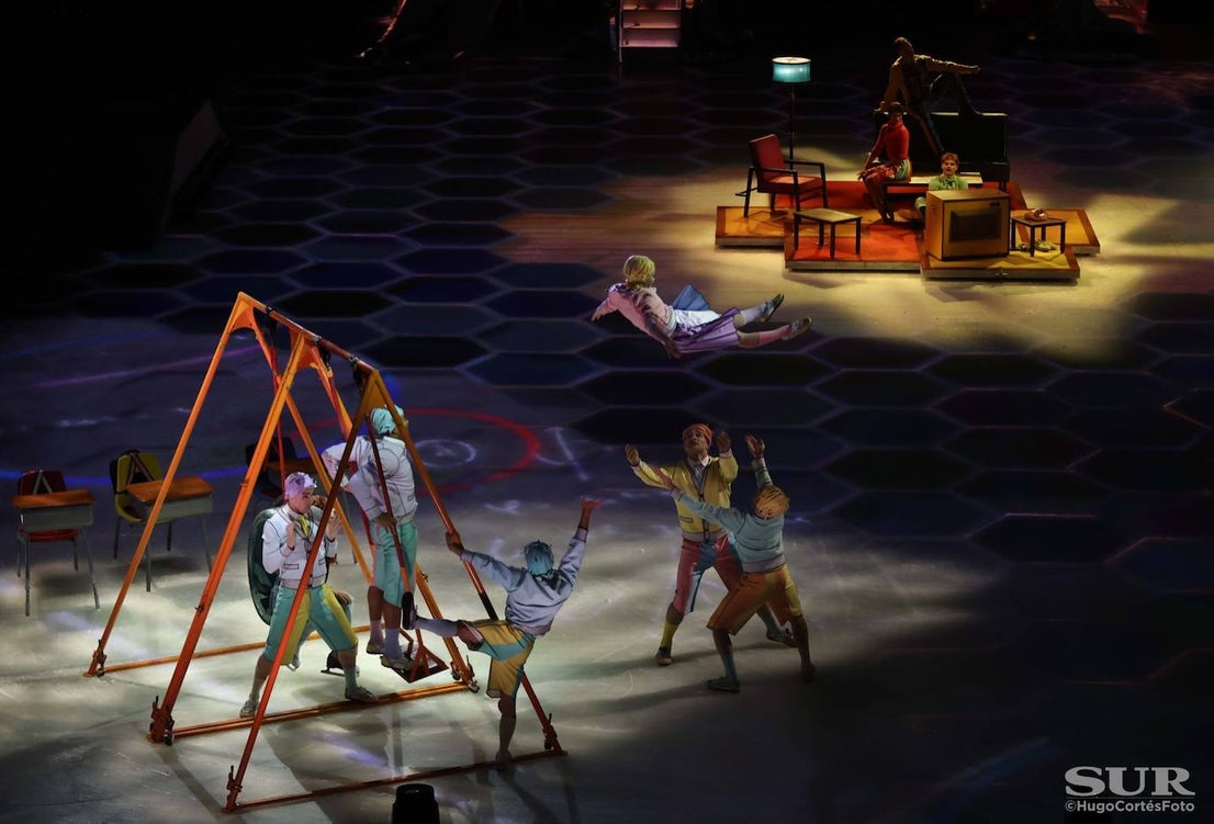 The show runs until 18 December at the city's Martín Carpena arena.