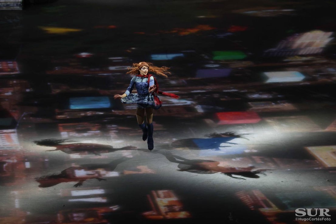 The show runs until 18 December at the city's Martín Carpena arena. 