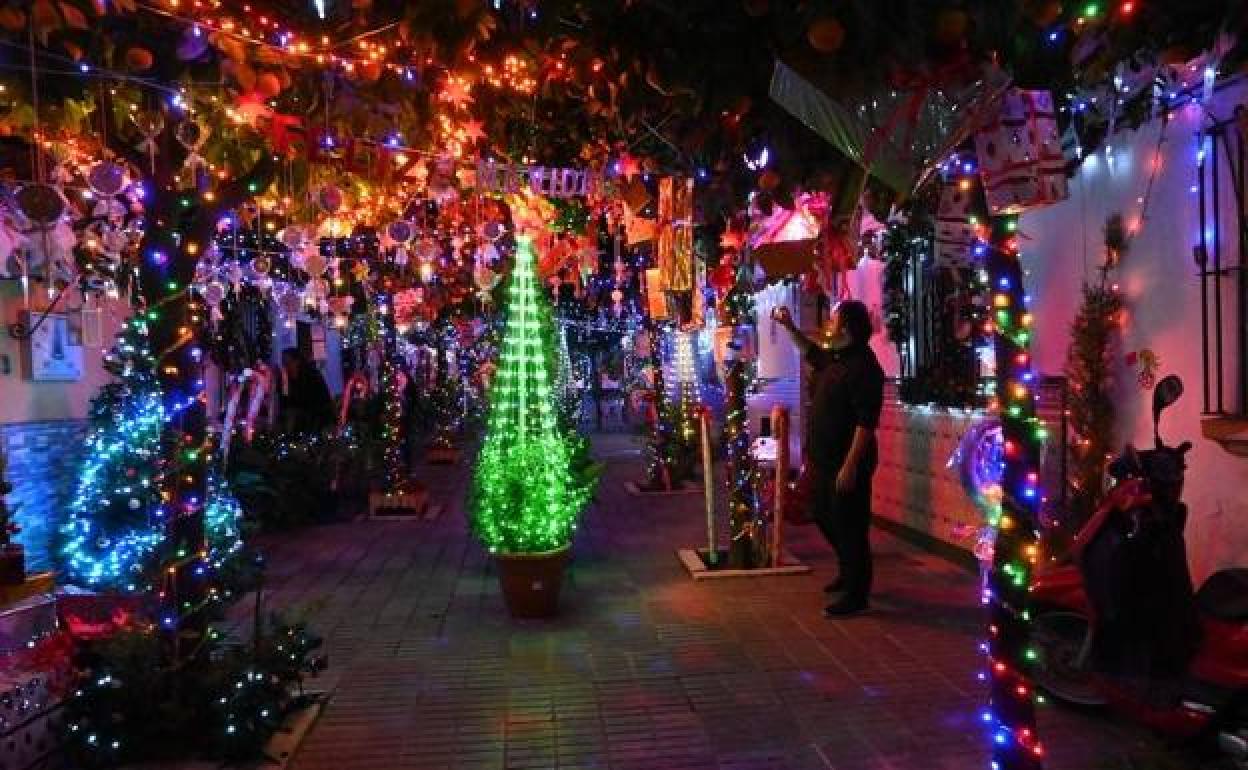 Take a trip down the Marbella street that has created its own Christmas cheer