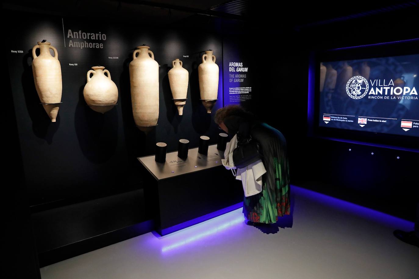 The museum space houses 13 large mosaics, in a magnificent state of conservation