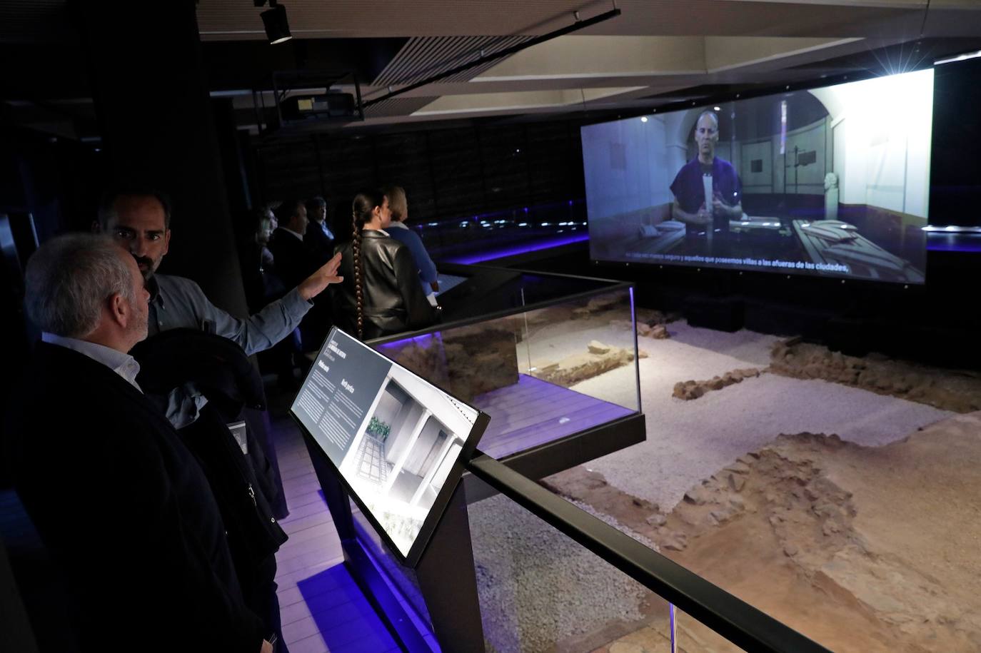 The museum space houses 13 large mosaics, in a magnificent state of conservation 