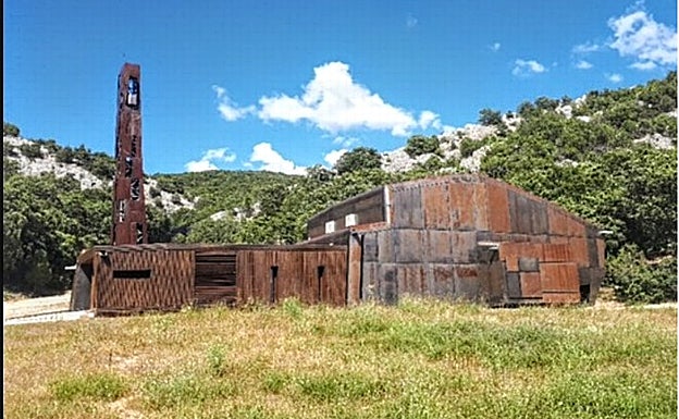 The church in Covarrubias. 