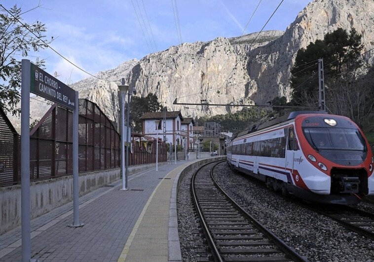 Caminito del Rey train to start in March with two daily departures from Malaga city