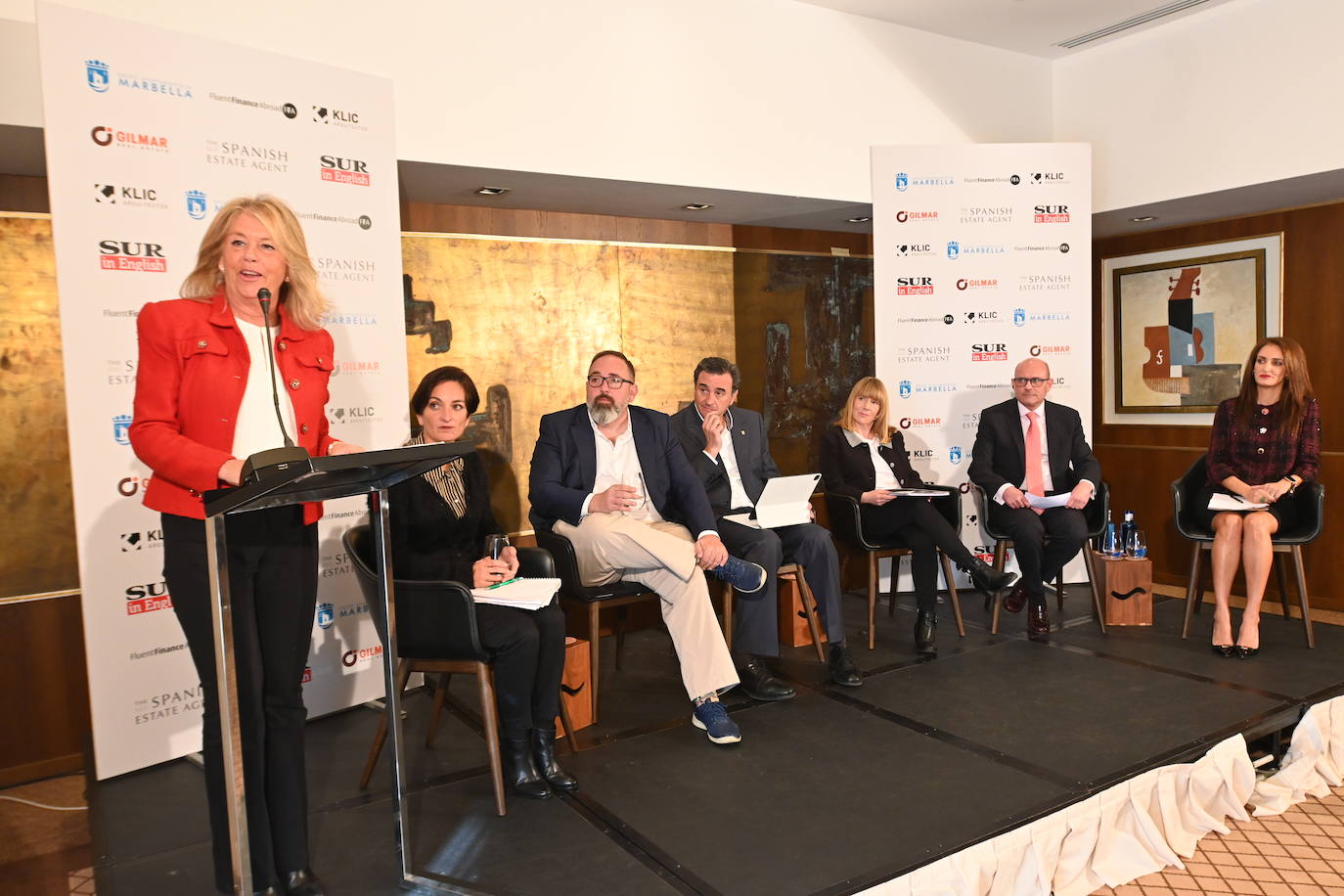 Ángeles Muñoz, Mayor of Marbella.