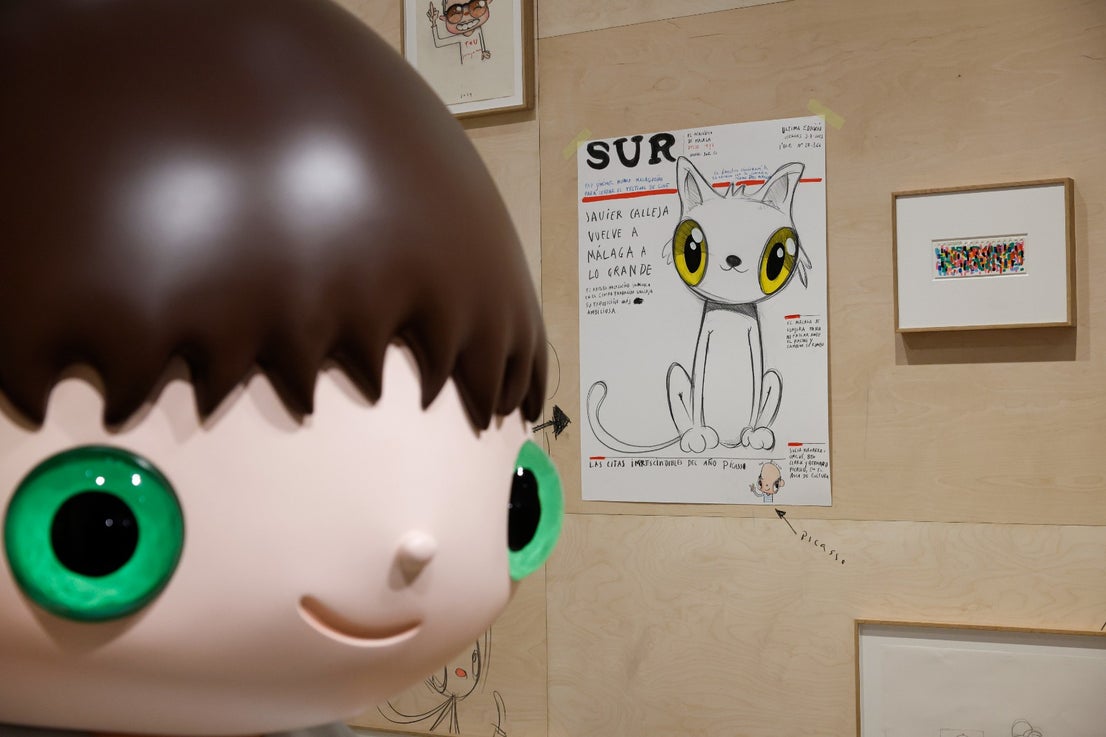 The ambitious exhibition of Javier Calleja at Malaga's Centro Fundación Unicaja, in pictures