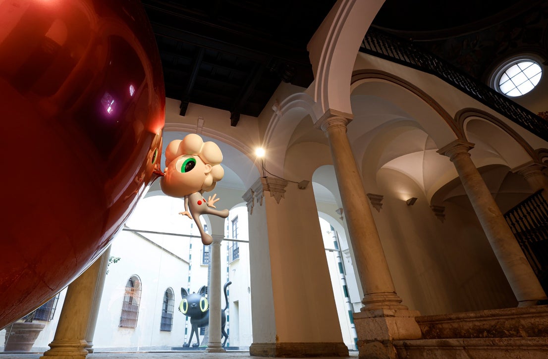 The ambitious exhibition of Javier Calleja at Malaga's Centro Fundación Unicaja, in pictures