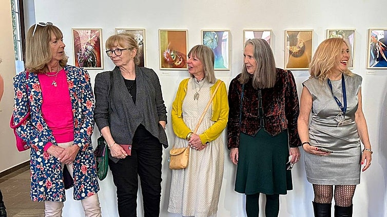 Malaga's botanic gardens provide setting for exhibition by four British women artists