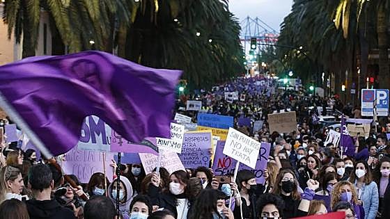 International Women’s Day: these are the details of Malaga’s huge 8M rally