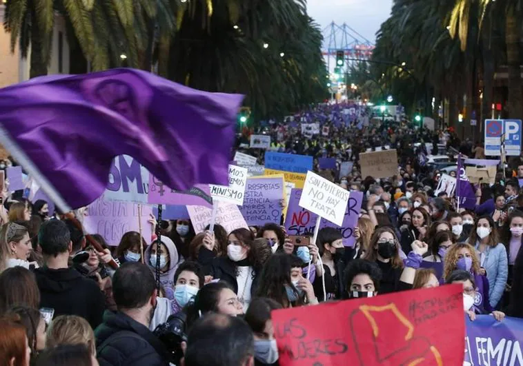 International Women’s Day: these are the details of Malaga’s huge 8M rally