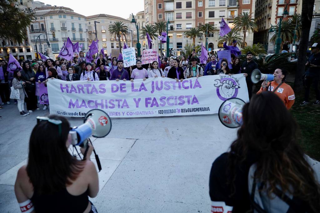 Malaga's International Women's Day rally, in pictures