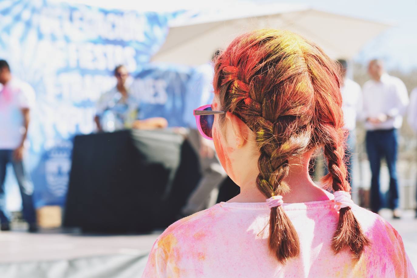 Benalmádena is filled with colour to celebrate Holi, in pictures