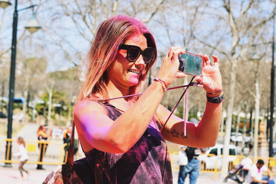 Benalmádena is filled with colour to celebrate Holi, in pictures