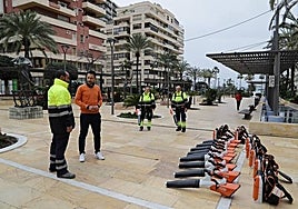 Marbella's new quieter leaf blowers