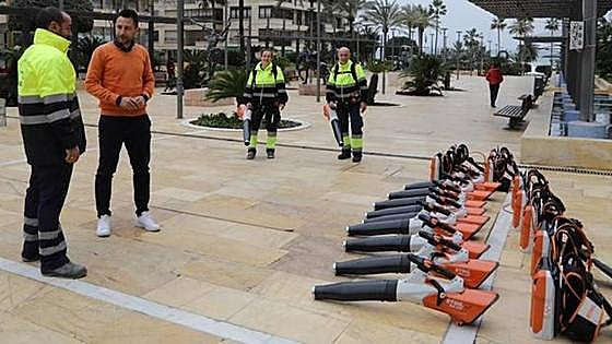 Cleaning up quietly in Marbella